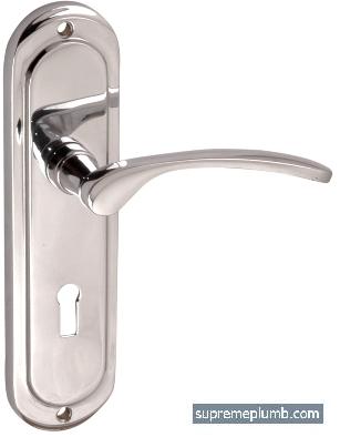 Toulouse Lever Lock Chrome Plated
